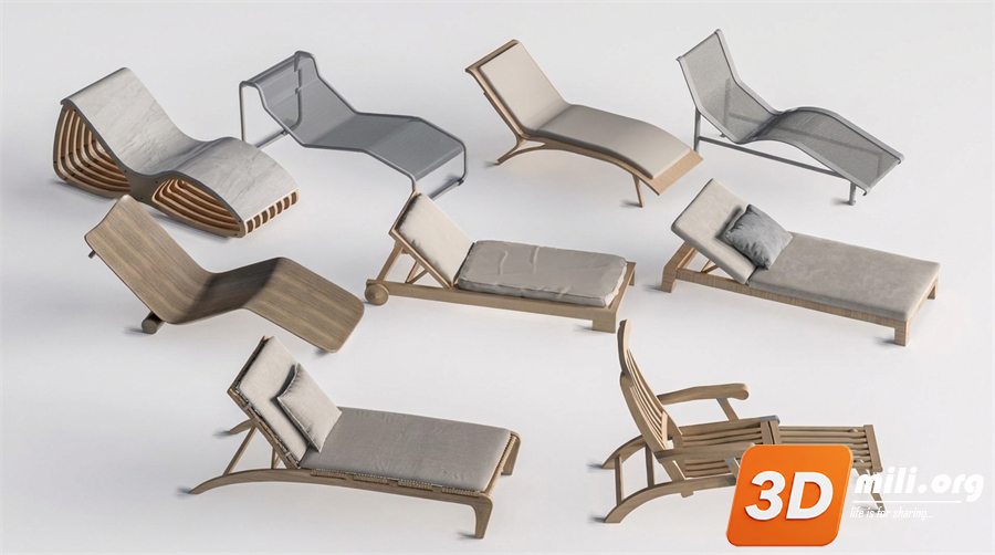 Outdoor Sofa Skp Files
